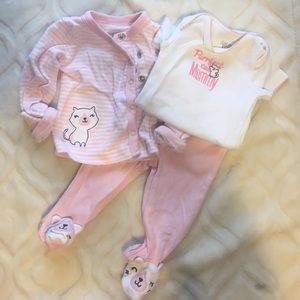 Infant three piece outfit